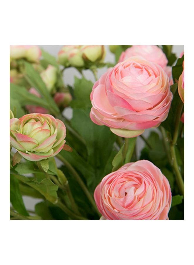 Generic Artificial Dew Lotus Flowers Pink/Green  - Image 5