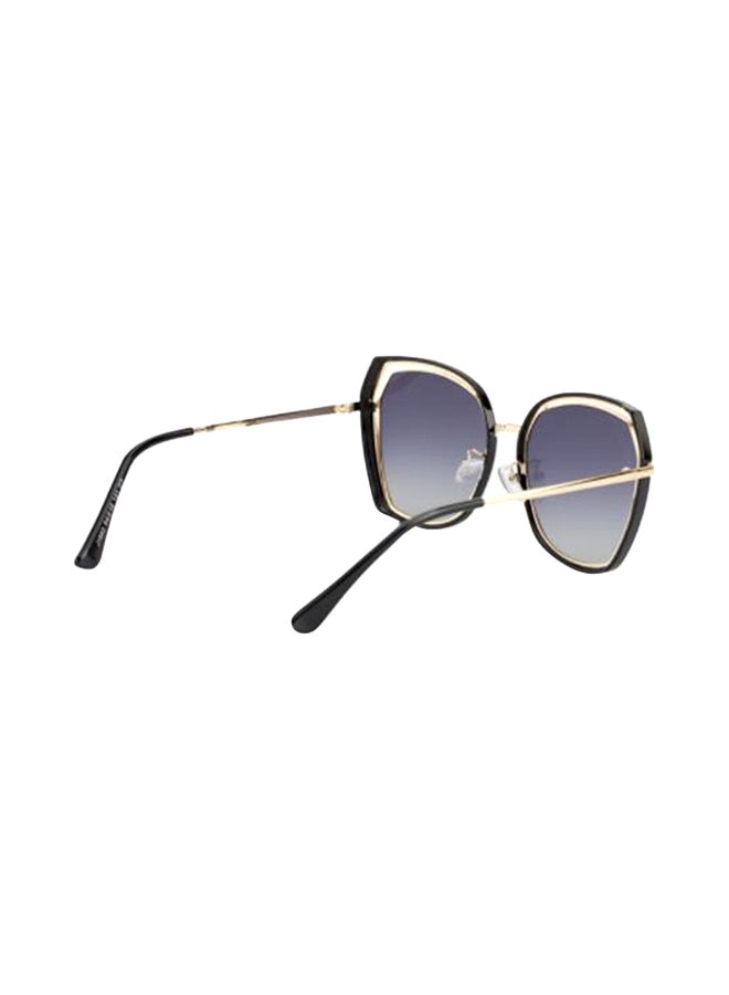 PARTAGAS Women's Fashion Hollow Color Film Polarized Sunglasses - Lens Size: 54 mm  - Image 2