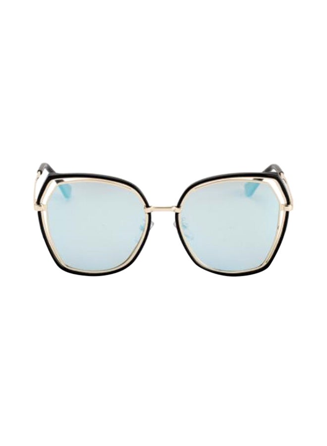 بارتا جاس نظارة شمسية عصرية بإطار مجوف وعدسات مستقطبة ملونة - مقاس العدسة: 54 مم للنساء - Image 1