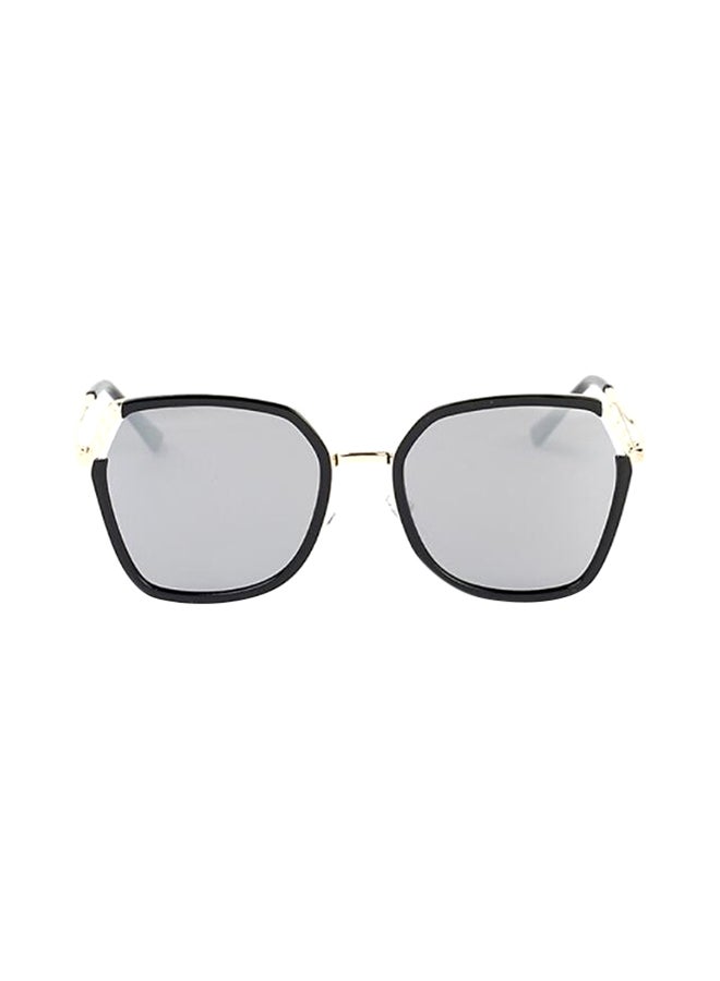 بارتا جاس نظارة شمسية عصرية بإطار مجوف وعدسات مستقطبة ملونة - مقاس العدسة: 56 مم للنساء - Image 1