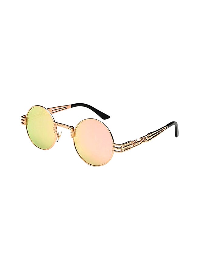 PARTAGAS - Punk Reflective Lens Round Sunglasses - Lens Size: 50 mm - Image 1