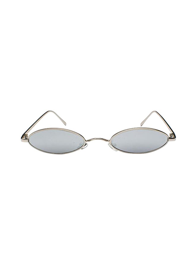 PARTAGAS Metal Oval Frame Literary Water Drop Sunglasses - Lens Size: 52 mm  - Image 1