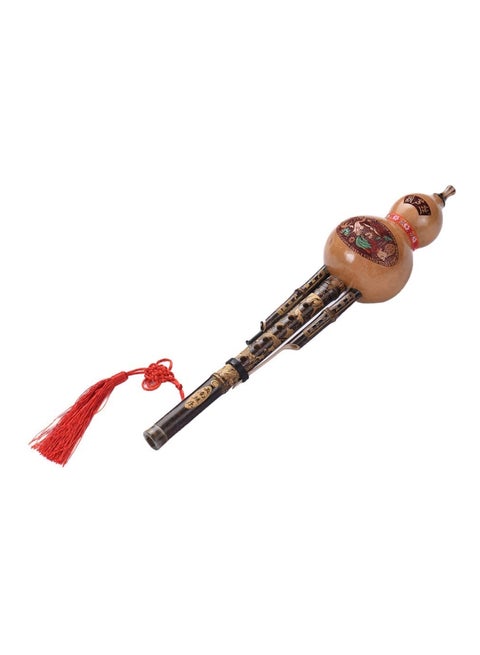 Ethnic Bamboo Hulusi Gourd Cucurbit Flute In C Key