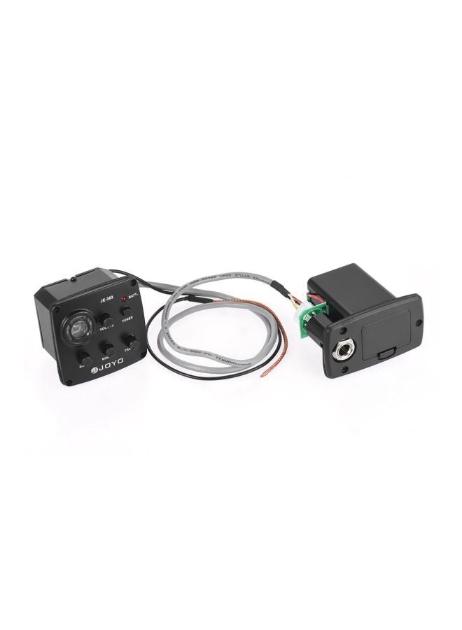 جويو - موالف ومعادل الصوت ثلاثي النطاق للجيتار الصوتي JE-303 مع شاشة LCD - Image 1
