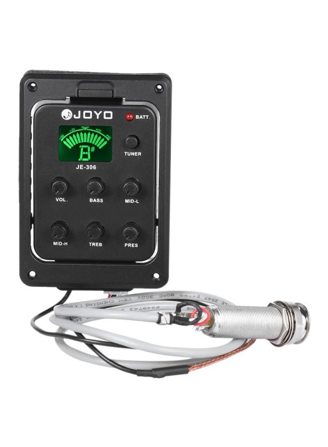 JOYO - JE-306 5-Band EQ Equalizer Acoustic Guitar Tuner System With LCD Display - Image 1