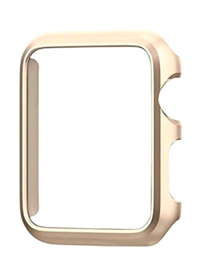 Bumper Case Cover For Apple Watch Series 3 38mm Gold - Image 1