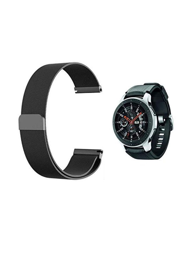 Regentech Replacement Strap Band For Samsung Galaxy Watch 46mm Black - Image 2