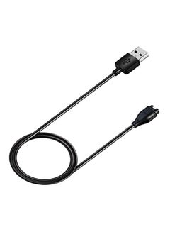 Regentech 2-In-1 Charger And Data Sync Cable For Garmin Fenix 5X Black  - Image 1