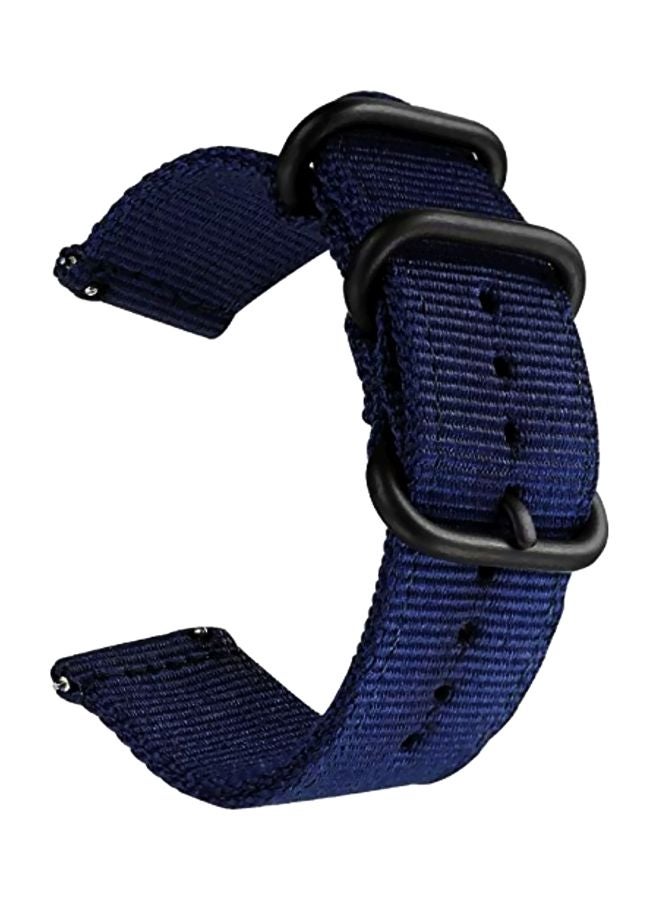 Replacement Band For Huawei Watch GT Navy Blue/Black