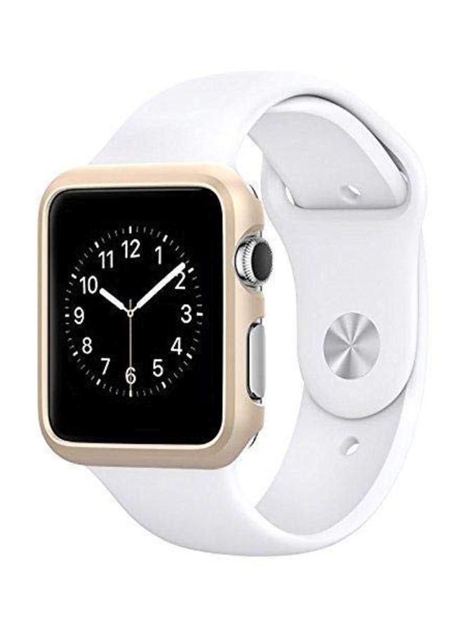 Bumper Case Cover For Apple Watch Series 3 38mm Gold - Image 4