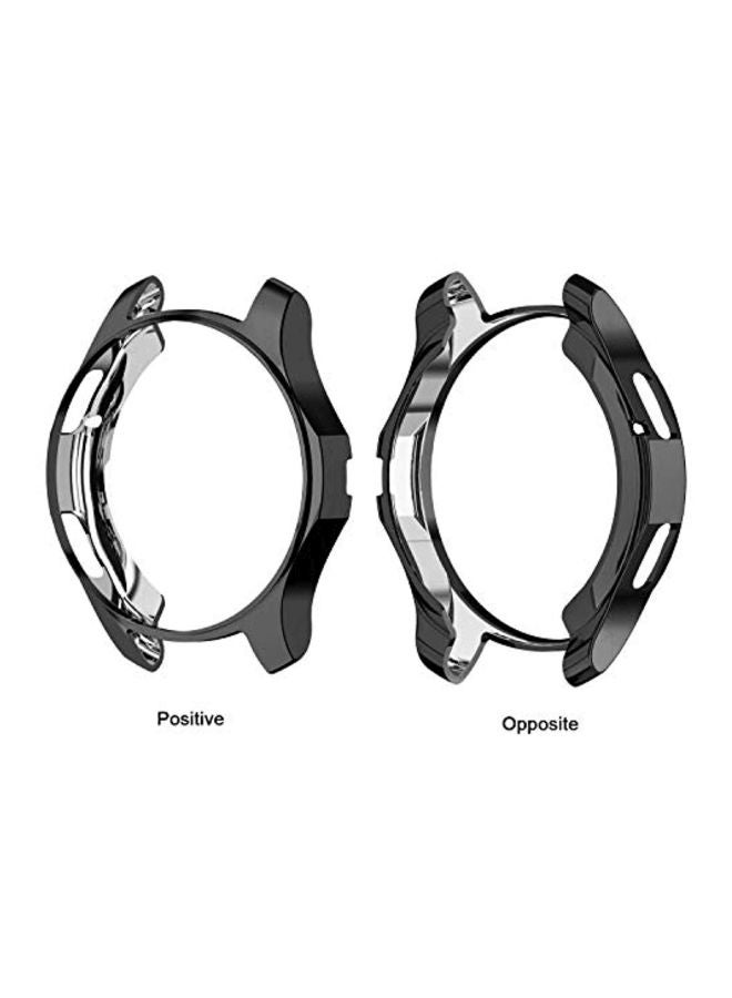Coverking - Protective Case Cover For Samsung Galaxy Watch 46mm SM-R800 Black - Image 1