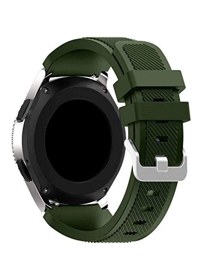 Replacement Band For Samsung Galaxy 46 mm Army Green - Image 2