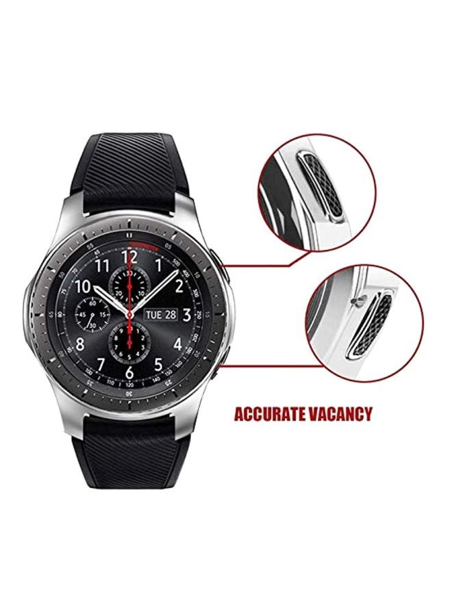 Coverking Case Cover For Samsung Gear S3 Classic/Gear S3 Frontier/Gear S3 Frontier LTE Silver - Image 4