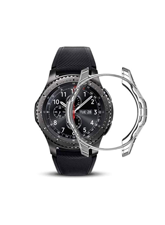Coverking - Protective Case Cover For Samsung Gear S3 Classic/Gear S3 Frontier/Gear S3 Frontier LTE Clear - Image 1