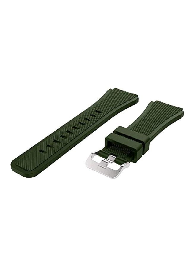 Replacement Band For Samsung Galaxy 46 mm Army Green - Image 1