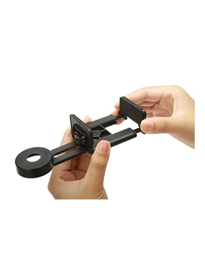 Universal 8X Zoom Magnifier Telescope Camera Lens With Mini Tripod Black