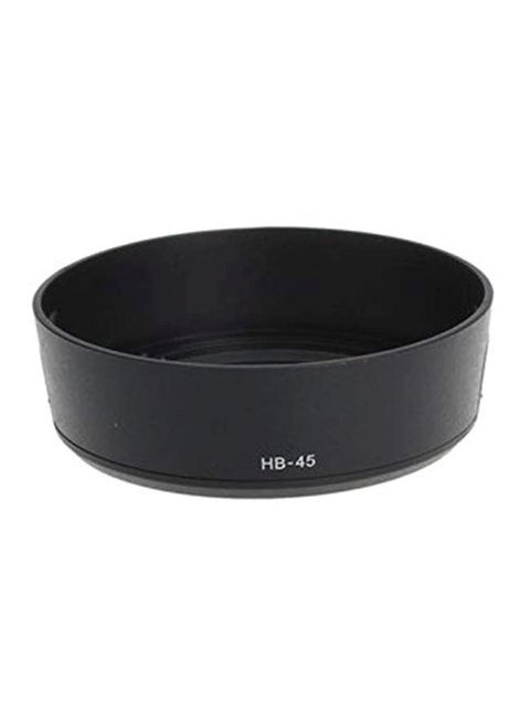 HB45 Replacement Camera Lens Hood For Nikon Black