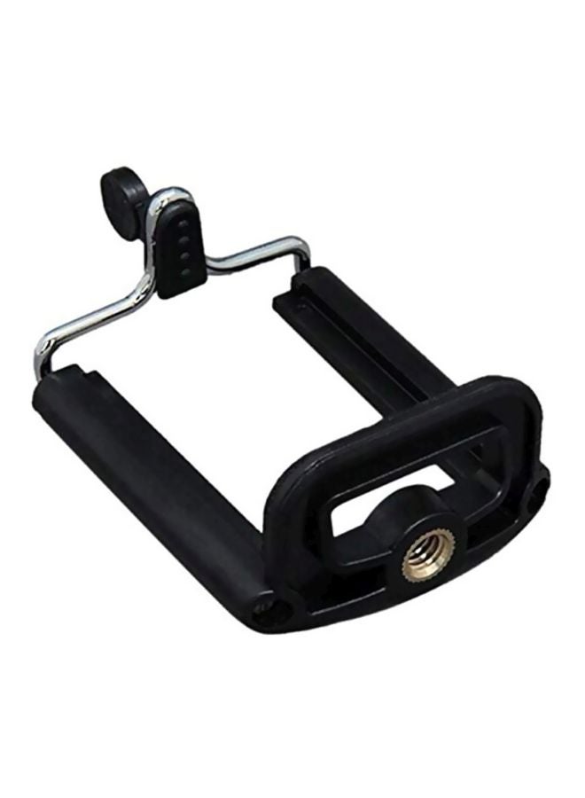 Generic - Universal Selfie Stick Holder Attachment For Tripod And Monopod Black - Image 1