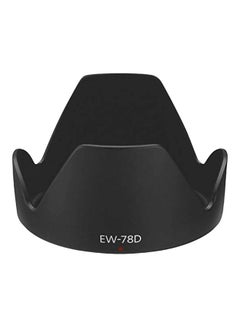 Generic Lens Hood For EW-78D Camera Black 