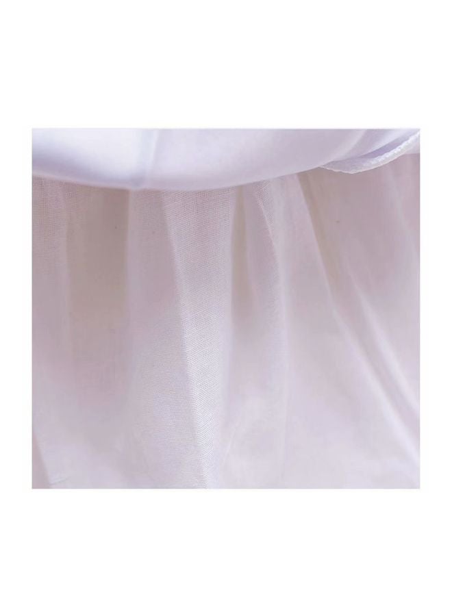 Lace Detailed Maxi Dress Purple/White/Pink  - Image 3