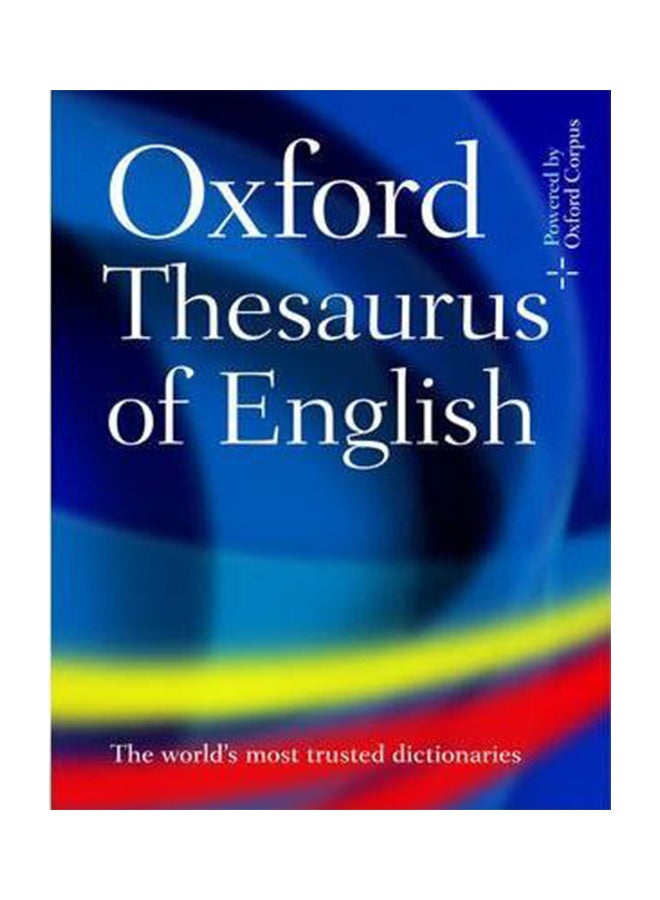 Oxford Thesaurus Of English Hardcover English by MAURICE WAITE - August 17 2006 