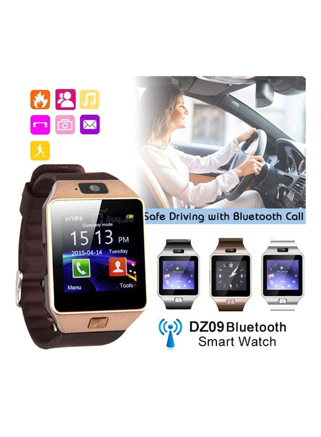 Generic - Smart Watch With Sim Card Support With Camera Gold/Black - Image 1
