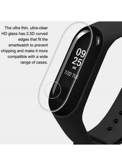 Generic 2-Piece MI Band 3 Screen Guard Protector Set Clear  - Image 4