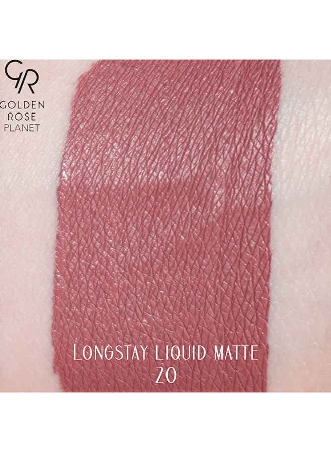 Golden Rose - Longstay Liquid Matte Lipstick 20 - Image 1