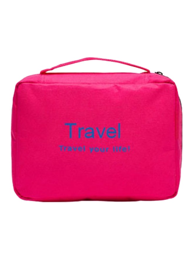 Goldedge Waterproof Toiletry Bag Rose Pink - Image 1