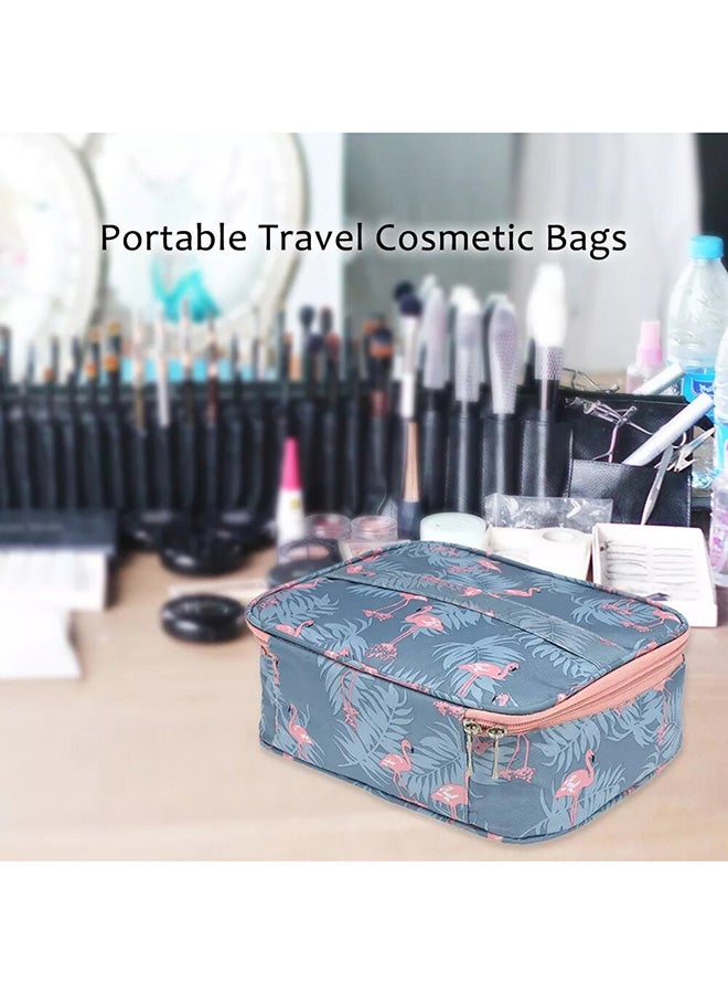 آنسيلف حقيبة مكياج محمولة أزرق/ وردي - Image 5