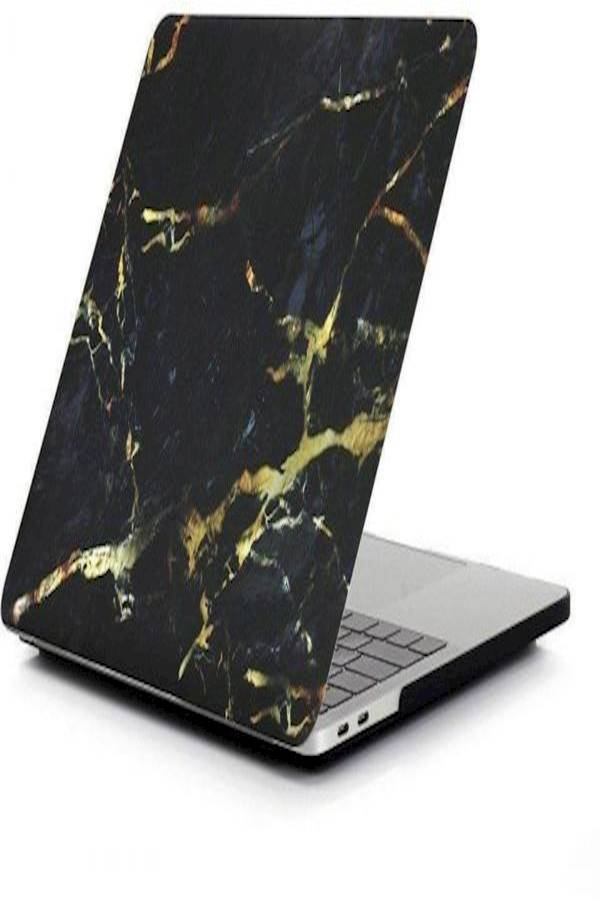 Protective Plastic Case For Apple MacBook Pro 13/13.3-inch With Keyboard Cover And Screen Protector Black/Clear - Image 1