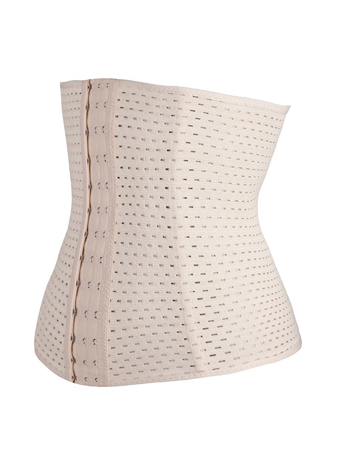 Underbust Control Corset Breathable Shaper Beige  - Image 2