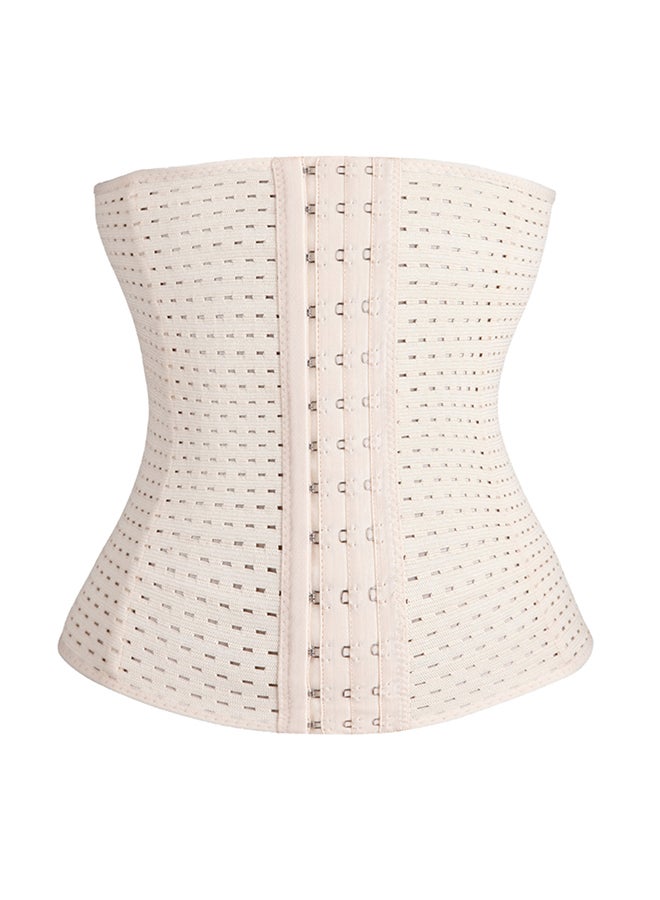Underbust Control Corset Breathable Shaper Beige  - Image 1