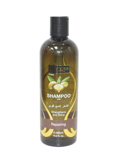 Argan Shampoo For Shiny And Strong Hair 480ml