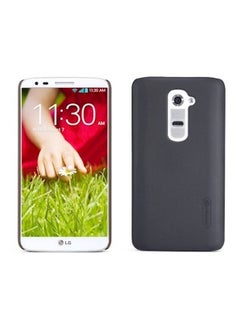 LG Optimus G2 D801 D802 D800 D802 TAF320 Frosted Shield Hard Cover Case Include Calans Screen Protector-() Black