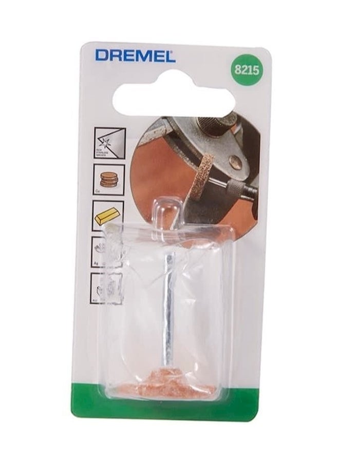 DREMEL Aluminum Oxide Portable Grinding Stone Brown/Silver 0.25inch 