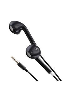 In-Ear Earphones With Mic For Apple iPad/iPhone 5/5S/5C Black