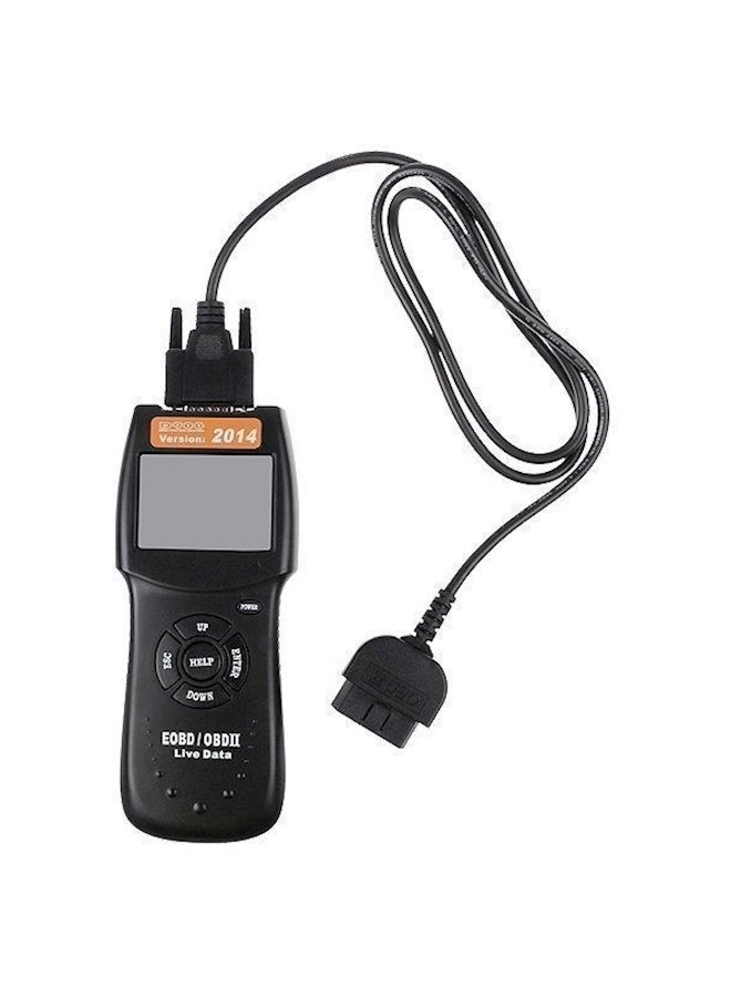 Car Auto Diagnostic Scan Tool For OBD II compliant Cars Black - Image 1