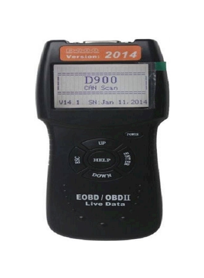 Car Auto Diagnostic Scan Tool For OBD II compliant Cars Black - Image 2