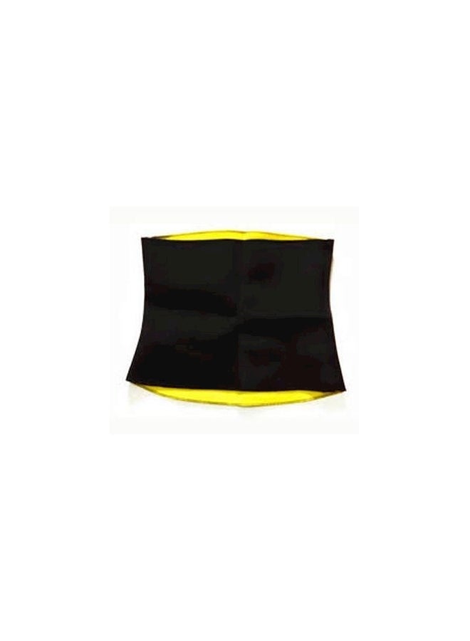 Generic Fabric Sauna Slimming Belt Black L 