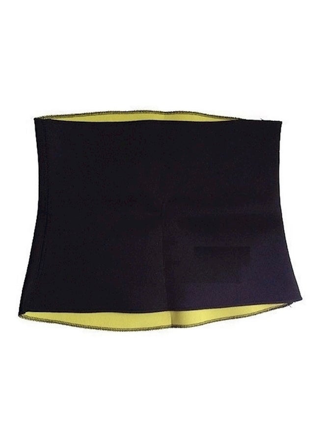 Generic Saunafit Thermal Workout Belt Black/Yellow  - Image 1