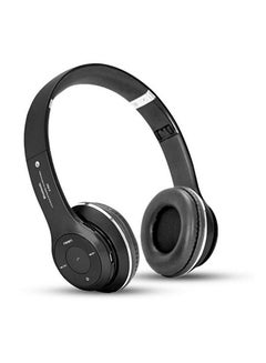 Wireless Bluetooth On-Ear Headset Black