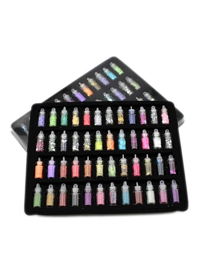 طقم تزيين الأظافر من 48 قطعة - Image 1