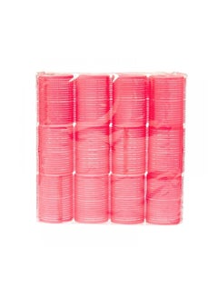 12-Piece Delicate Velcro Roller Pink