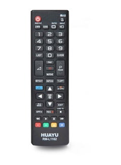 Huayu Remote Control For LG LCD/LED TV lg-1162 Black  - Image 1
