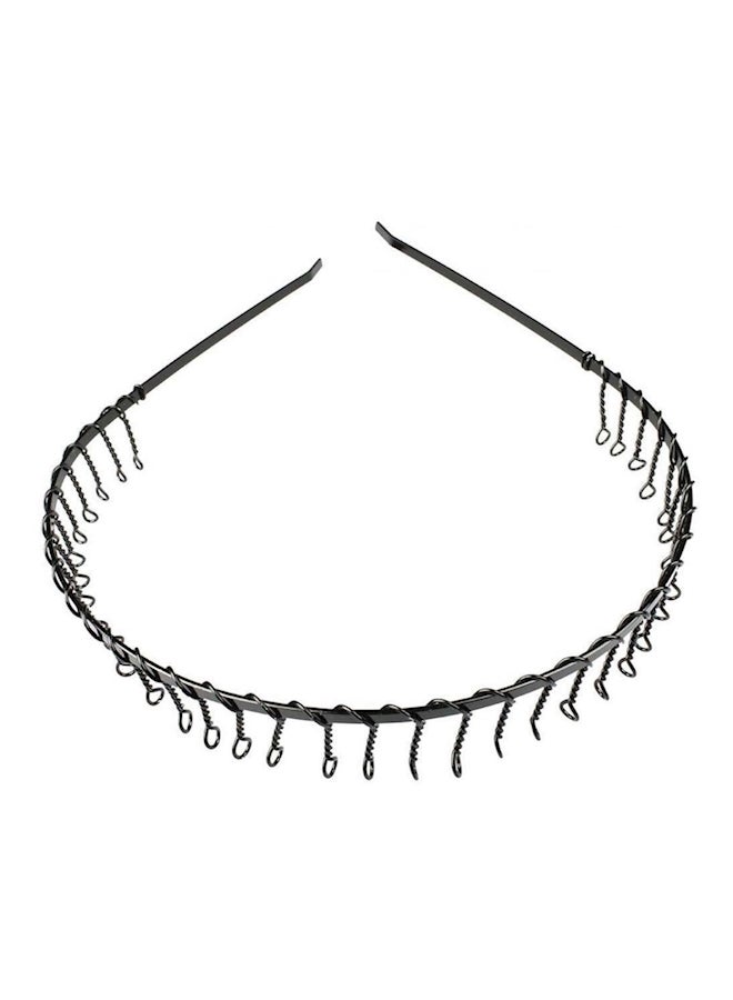 Metal Headband Black 375x3ml