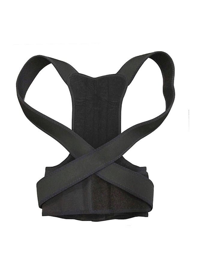 Magnetic Therapy Posture Corrector Belt Black