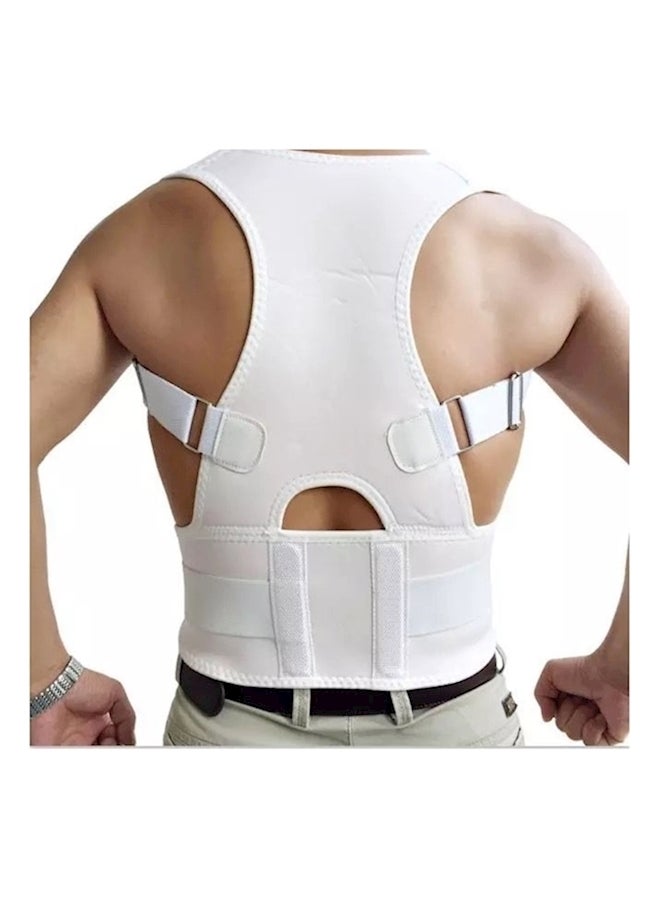 Magnetic Therapy Posture Corrector Belt Black