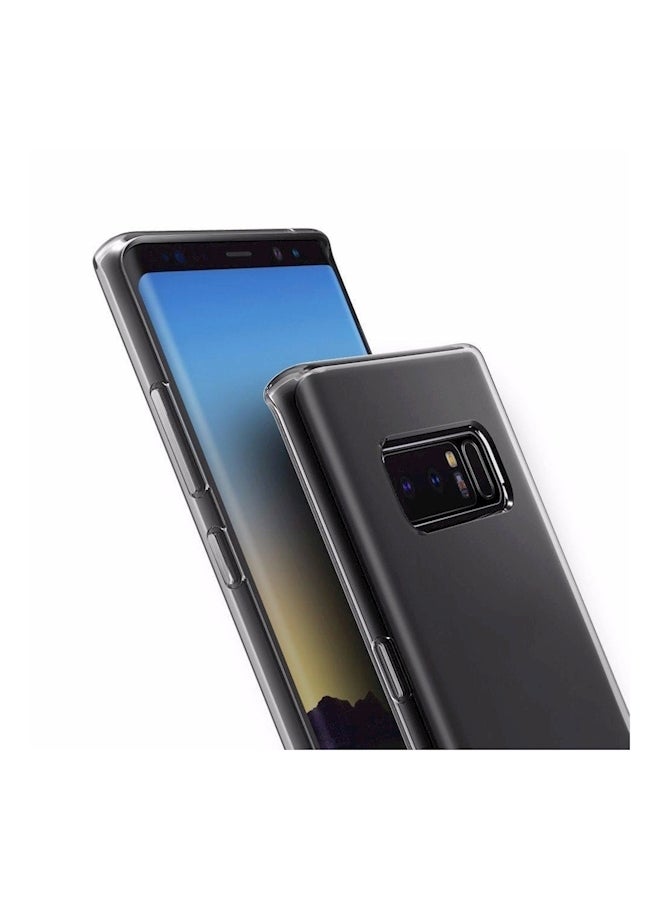 تراندز غطاء حماية واقٍ لهاتف سامسونج جالاكسي نوت 8 شفاف - Image 4