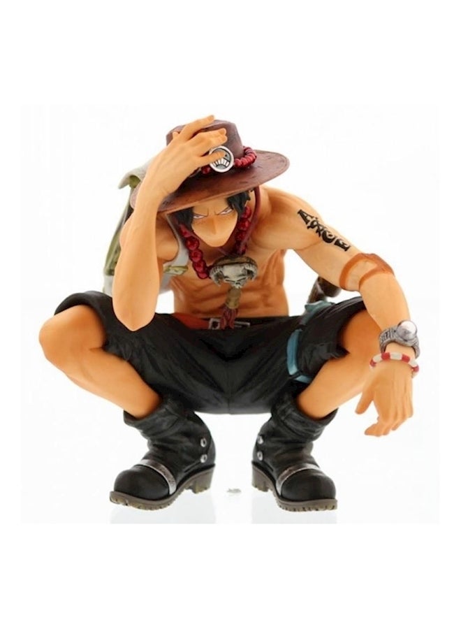 One Piece Ace Squatting Action Toys 16 Cm  - Image 1